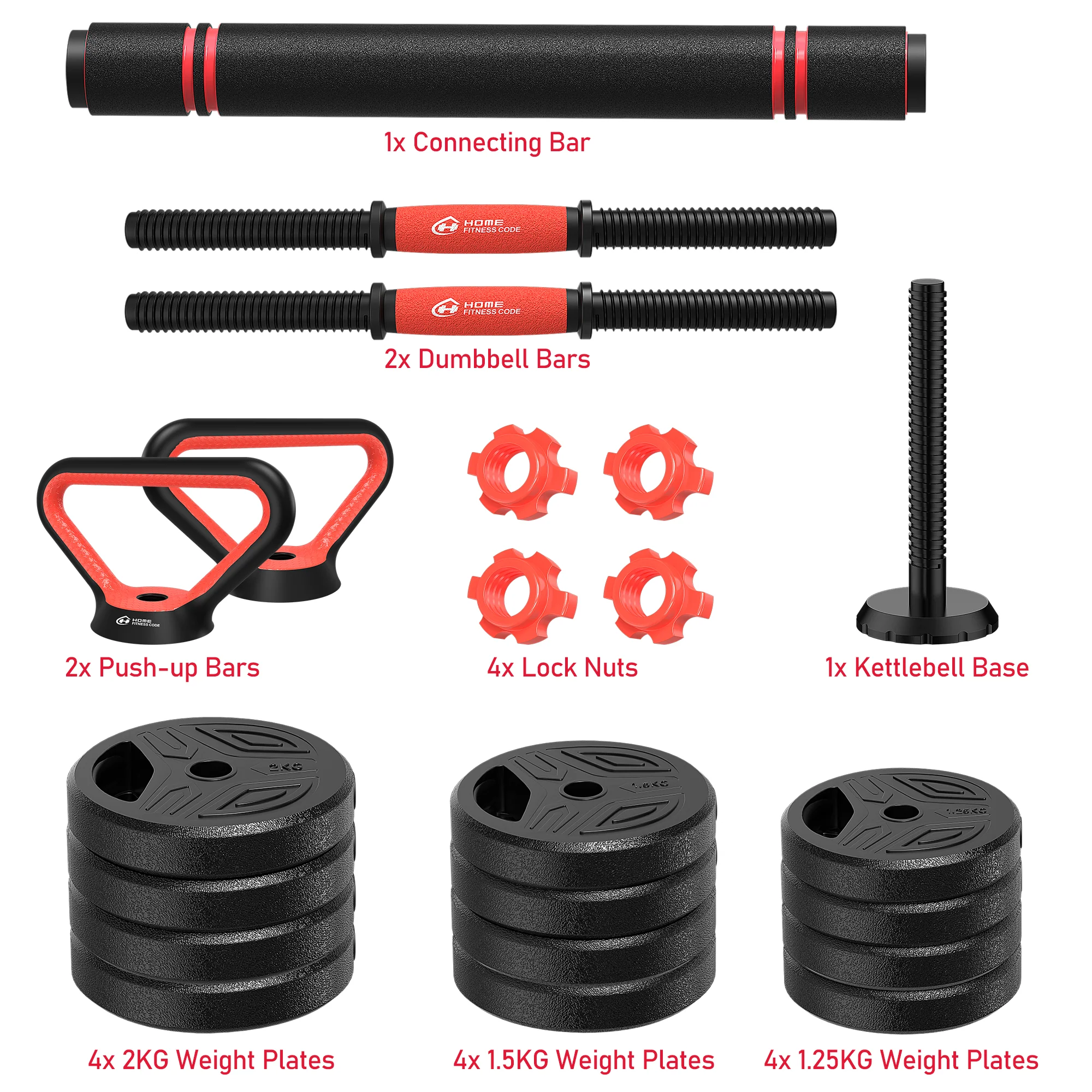 4-In-1 Multifunctional Dumbbell Set - Image 6
