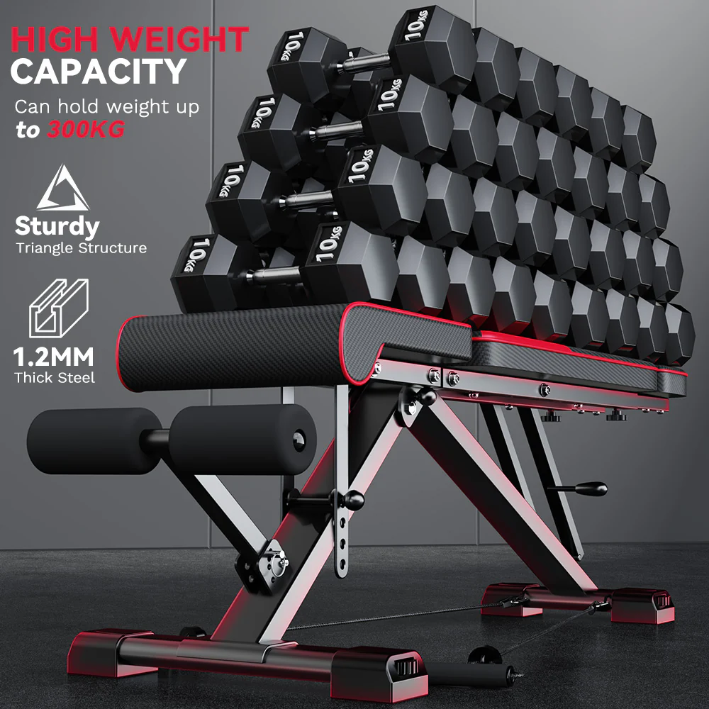 Foldable Weight Bench C1, Multiple Adjustments - Image 4