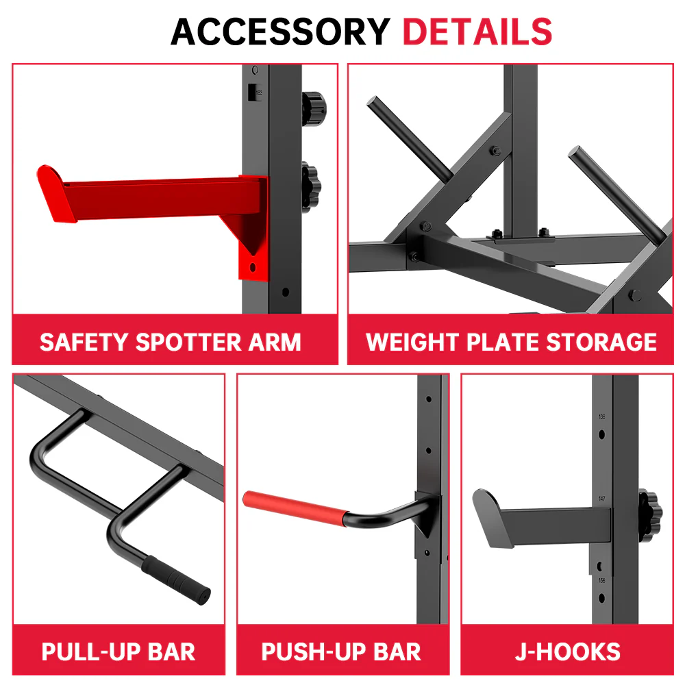 Squat Half-Rack with Pull Up Bar - Image 7