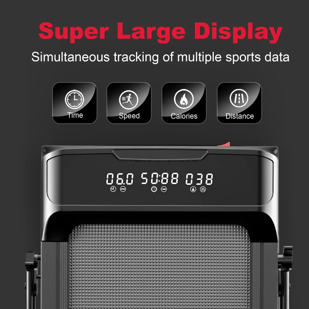 Folding Treadmill Q2 Pro, Speed 1-10KM/H - Image 4