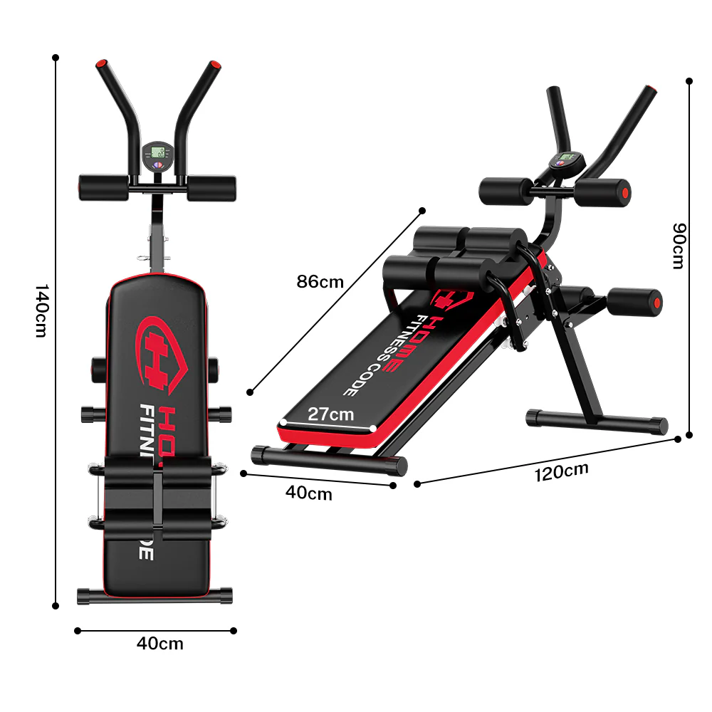 Sit-Ups Bench Foldable Ab Workout Machine - Image 10