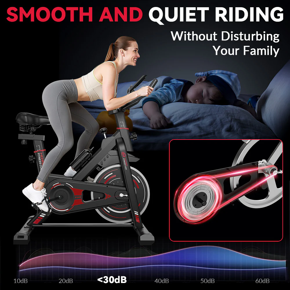 Stationary Exercise Bike D1, Flywheel 8KG/10KG - Image 3