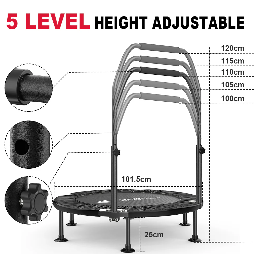 40-Inch Folding Trampoline - Image 3