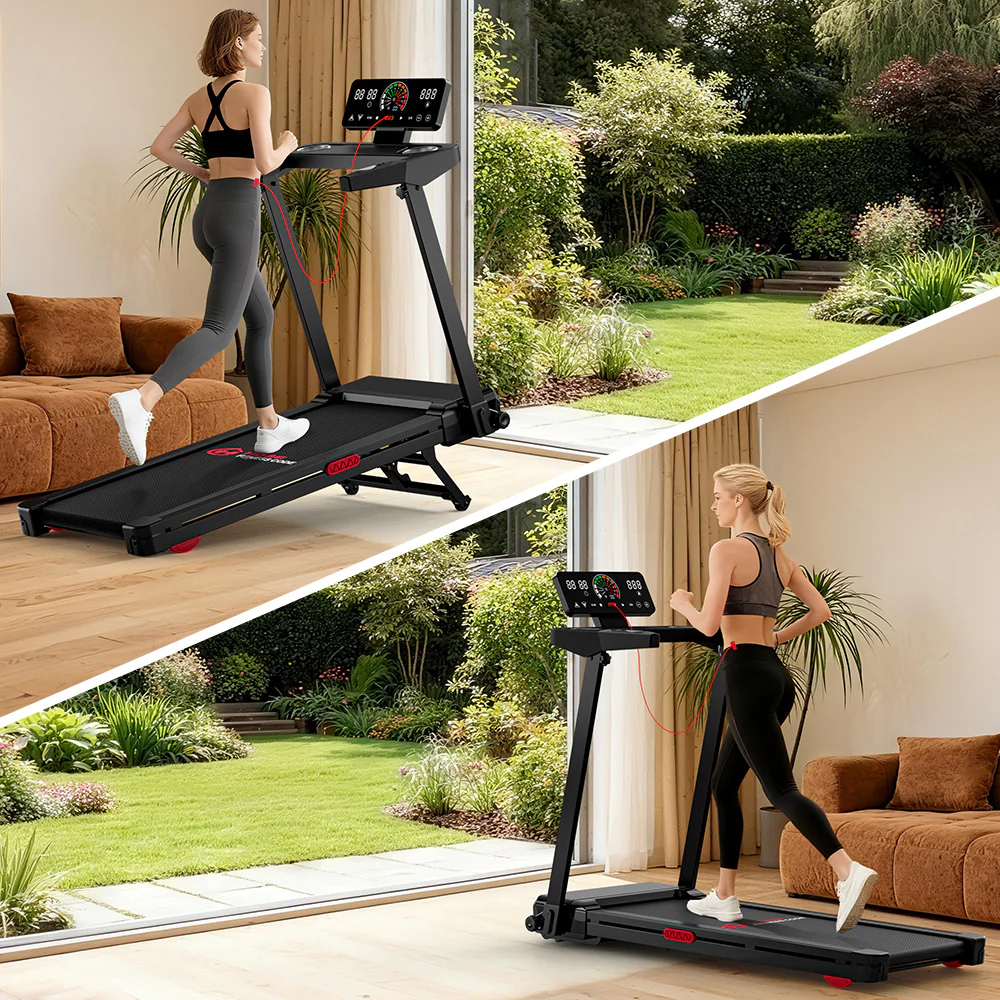 Folding Treadmill Q8 Pro, 1-14KM/H, 20% Auto Incline, Touch Control - Image 13