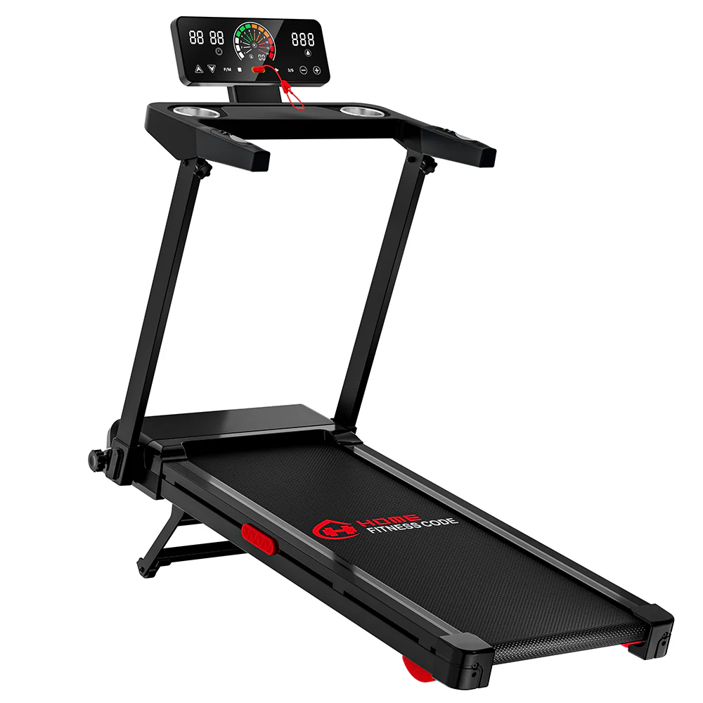Folding Treadmill Q8 Pro, 1-14KM/H, 20% Auto Incline, Touch Control - Image 14