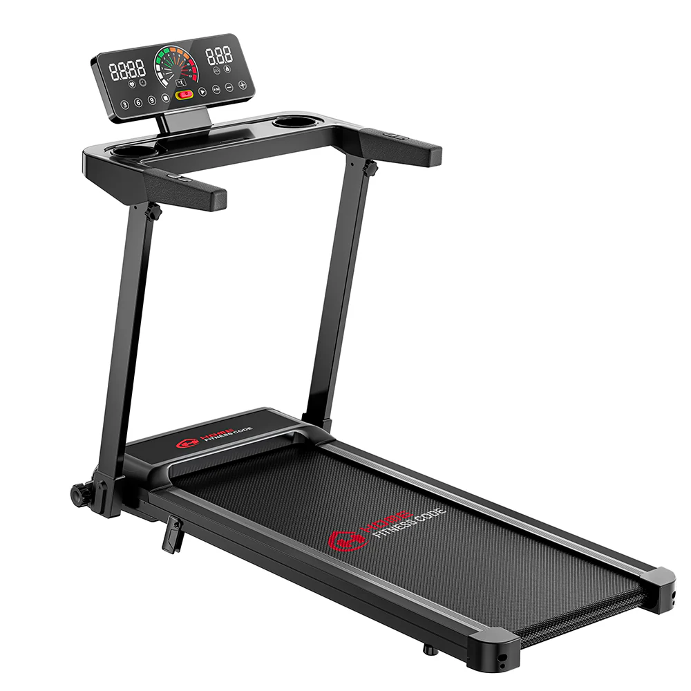 Folding Treadmill Q8, 1-12KM/H, 5% Manual Incline, Touch Control - Image 12