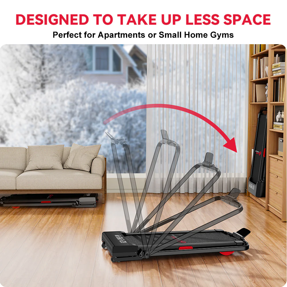 Folding Treadmill Y3 with Brushless Motor, 12% Auto Incline - Image 8