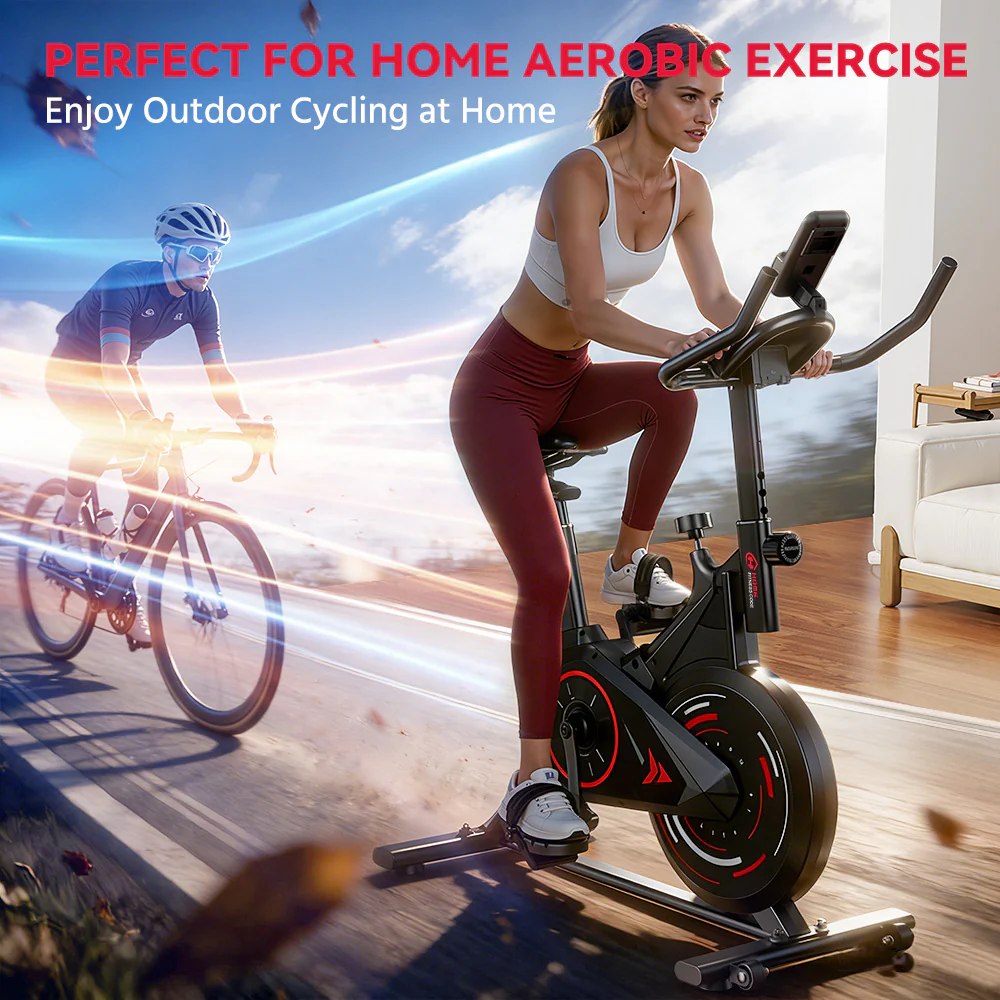 Stationary Exercise Bike C1, Flywheel 6KG - Image 3
