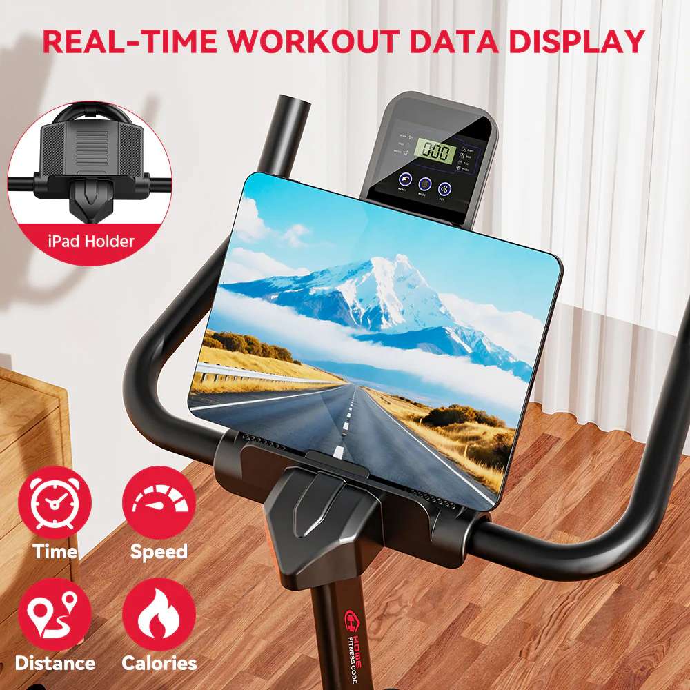 Stationary Exercise Bike C1, Flywheel 6KG - Image 9