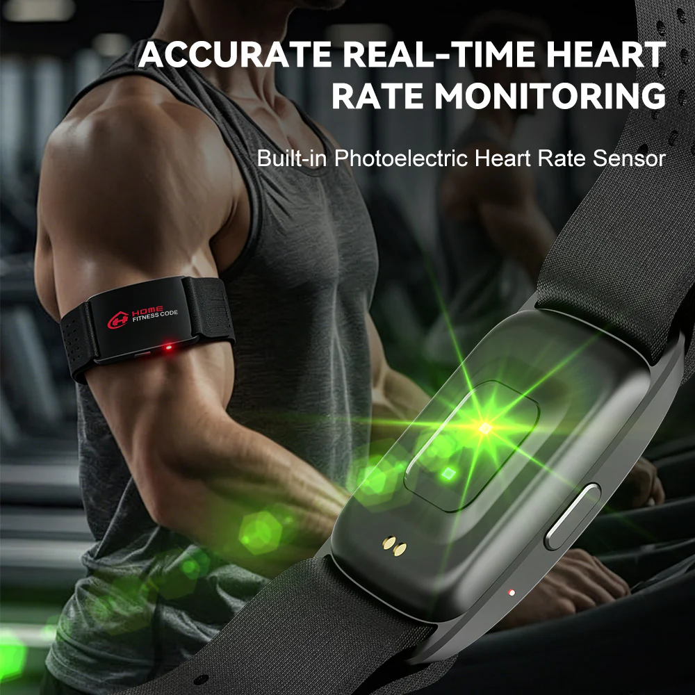 HRM Heart Rate Monitor Armband HF01, Bluetooth 6.0, IP67 Waterproof - Image 3
