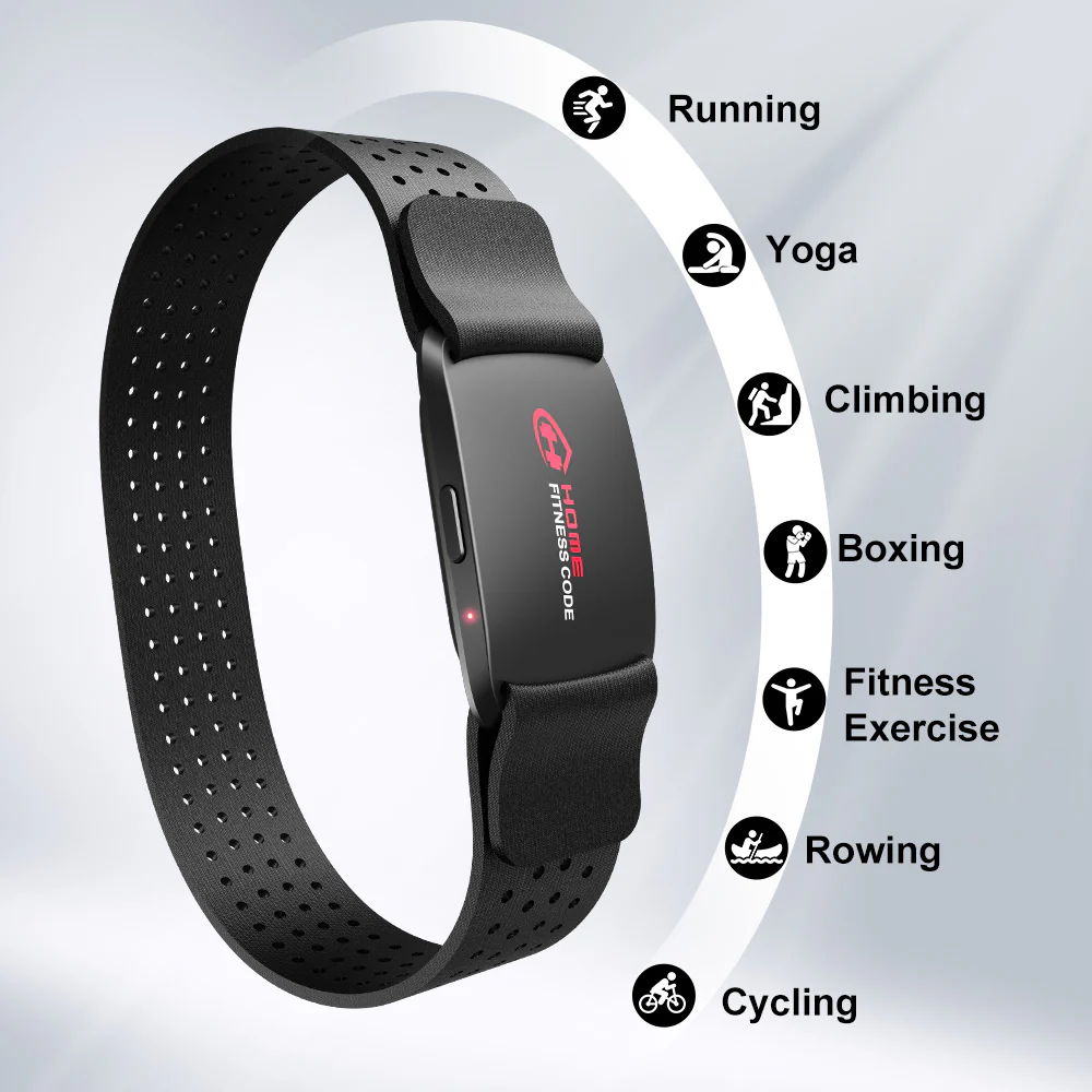 HRM Heart Rate Monitor Armband HF01, Bluetooth 6.0, IP67 Waterproof - Image 7