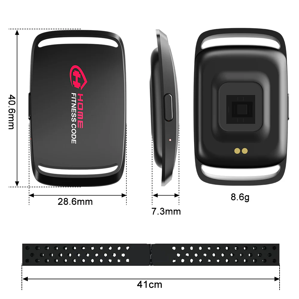 HRM Heart Rate Monitor Armband HF01, Bluetooth 6.0, IP67 Waterproof - Image 9