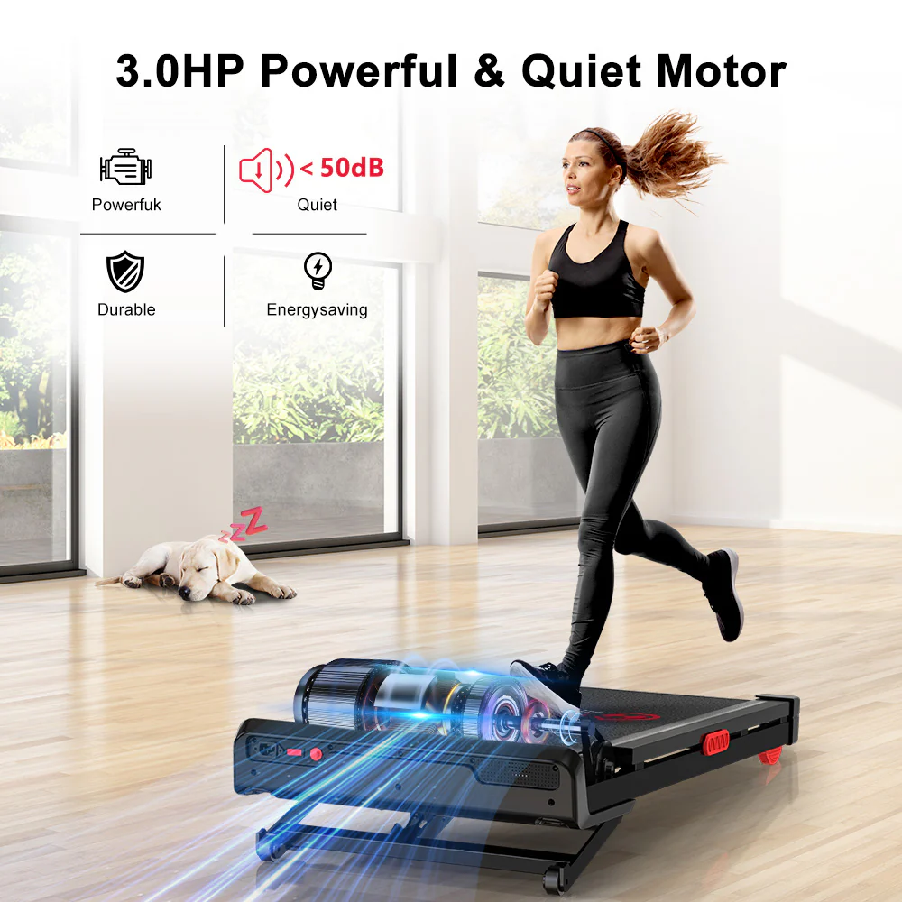 Treadmill Y1 with 0-12% Auto Incline, Speed 1-10KM/H - Image 5