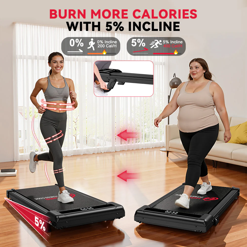 Treadmill Z3 with Brushless Motor, Speed 1-6KM/H, 5% Manual Incline - Image 4