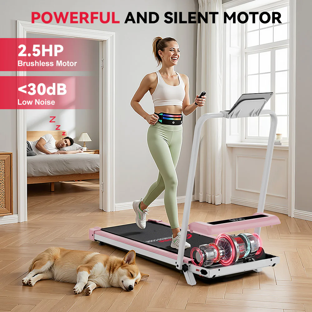 Treadmill Z3 with Brushless Motor, Speed 1-6KM/H, 5% Manual Incline - Image 35