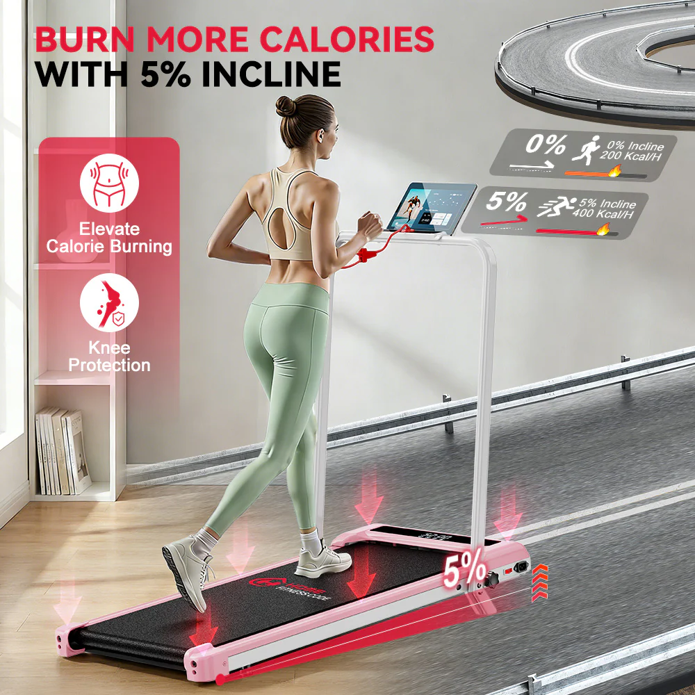 Treadmill Z3 with Brushless Motor, Speed 1-6KM/H, 5% Manual Incline - Image 36