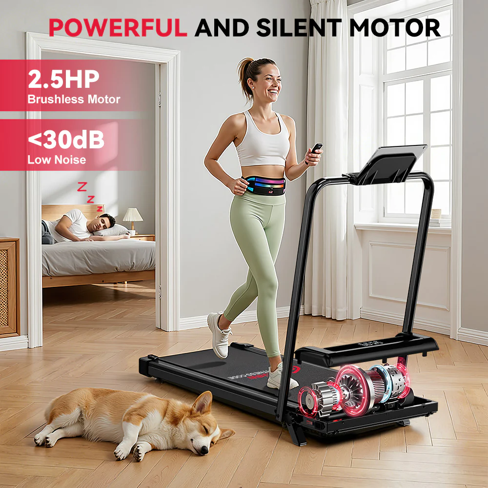 Treadmill Z3 with Brushless Motor, Speed 1-6KM/H, 5% Manual Incline - Image 25