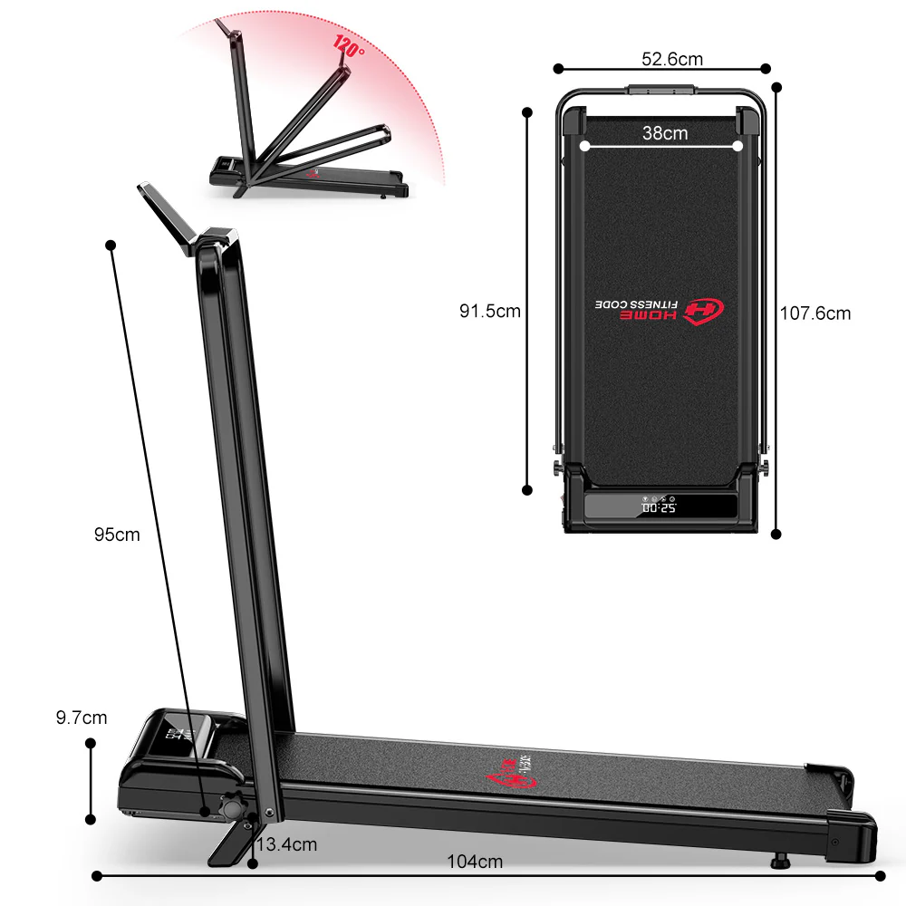 Treadmill Z3 with Brushless Motor, Speed 1-6KM/H, 5% Manual Incline - Image 29