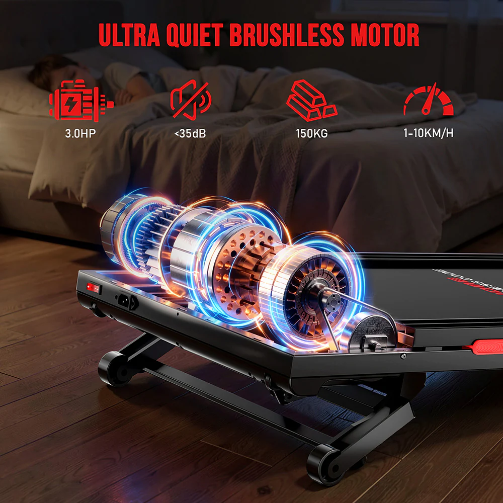 Treadmill Y5 with Brushless Motor, 0%-15% Auto Incline - Image 3