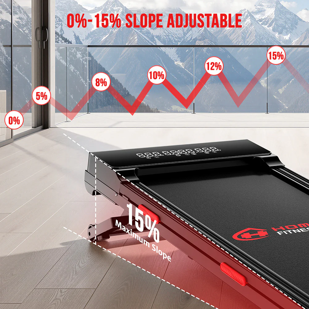 Treadmill Y5 with Brushless Motor, 0%-15% Auto Incline - Image 4